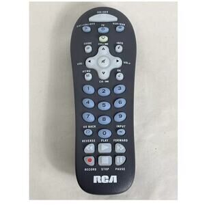 RCA RCR312WR Universal Remote Control Tested Clean Works TV DVD VCR